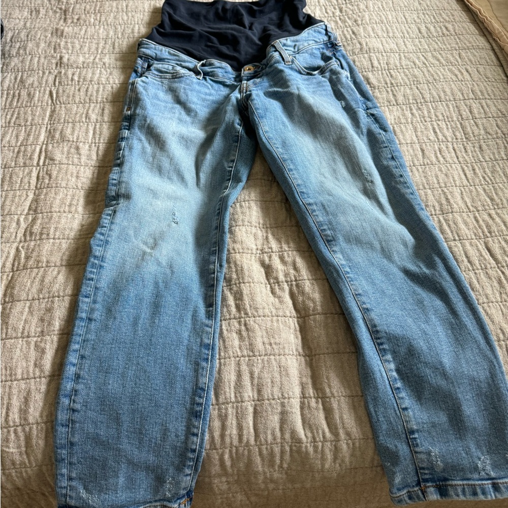River Island Over the Bump Maternity Jeans